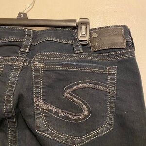Silver Suki High Skinny Jeans Dark Wash Size W34 L37 ‎ Women’s Denim New